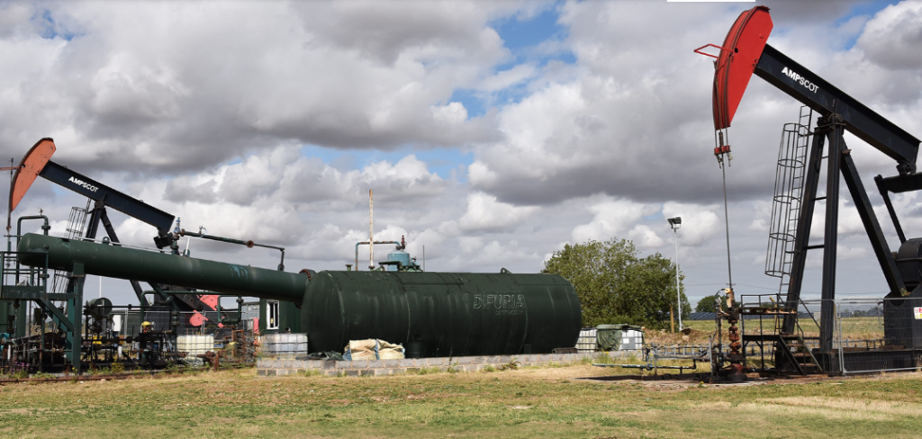 Wressle Rig Down-hole jet pump installed at Wressle - Extractive Industries